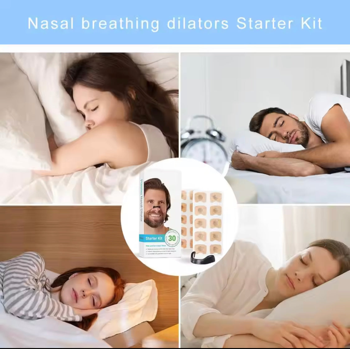 Magnetic Anti Snore Nose Clip, Nasal Breathing Dilators Starter Kit, Breathing Magnetic Nasal Strip Magnetic Anti Snore Nose Clip, Nasal Breathing Dilators Starter Kit, Breathing Magnetic Nasal Strip